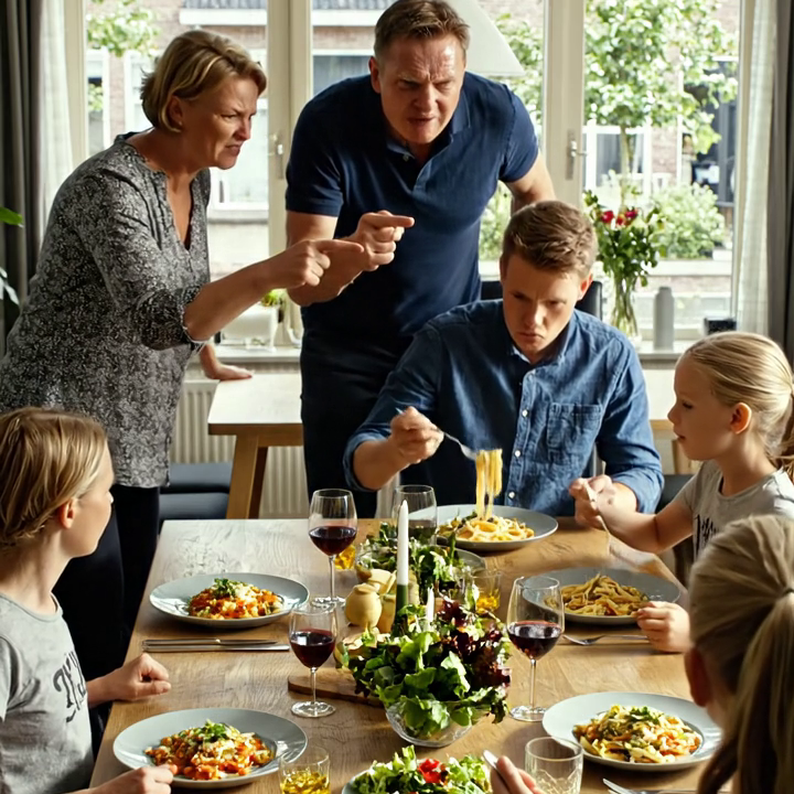 Tijdens de lunch op zondag kondigde mijn moeder aan: “Je zus is haar baan kwijt, dus jij betaalt haar rekeningen.” Mijn vader voegde eraan toe: “Familie helpt familie.” Ik glimlachte en zei: “Prima, dan kan ze bij jou intrekken, want ik ben…” Mijn vork bleef halverwege mijn mond staan toen mijn moeder het zei. “Je zus is haar baan kwijt, dus jij betaalt haar rekeningen totdat ze weer op eigen benen staat.”