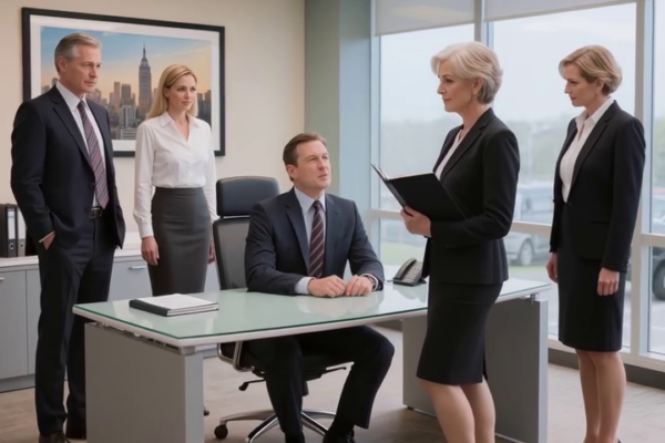 After Helping Build My Company From A Small Startup Into A Major Business, I Was Quietly Replaced By The CEO’s Daughter—Days Later, Major Clients Started Walking Away, And The CEO Showed Up At My Door Asking One Question.