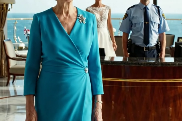 Tijdens een familievakantie in een strandhotel schreeuwde mijn schoondochter tegen de receptioniste: ‘Praat niet tegen die oude dame, ze is maar een kamermeisje!’, terwijl mijn zoon naast hem lachte, zonder te beseffen dat ik de stille eigenaar van het hele hotel was. Mijn volgende reactie verbijsterde hem… en het bazige meisje was al evenzeer verbijsterd.