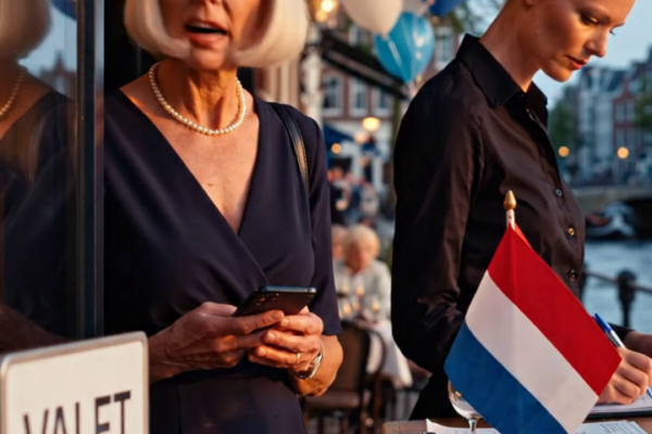 Toen ik aankwam bij het verjaardagsdiner van mijn kleindochter in het restaurant, leunde de gastvrouw naar voren en zei zachtjes: “Het spijt me… uw naam staat niet op de reserveringslijst.” Ik verstijfde, omdat ik stilletjes vijfduizend dollar had betaald om er zeker van te zijn dat de avond soepel zou verlopen. Ik heb geen ruzie gemaakt en ik heb geen scène gemaakt. Ik deed gewoon een stap opzij, pakte mijn telefoon en belde rustig, en plotseling veranderde de stoel en had iemand geen andere keus dan naar voren te komen en het uit te leggen. – Nieuws