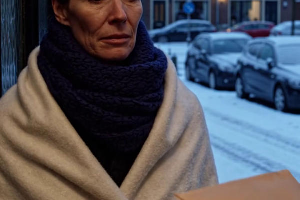 Mijn man verving mij op kerstavond door een jongere vrouw. Ik zat op een bankje te bibberen in de sneeuw, toen ik een man op blote voeten blauw zag worden. Ik trok mijn winterlaarzen uit en gaf ze aan hem. Twee uur later omringden zeventien zwarte SUV’s mij. De man stapte naar buiten en zei eenvoudigweg iets dat… – Nieuws