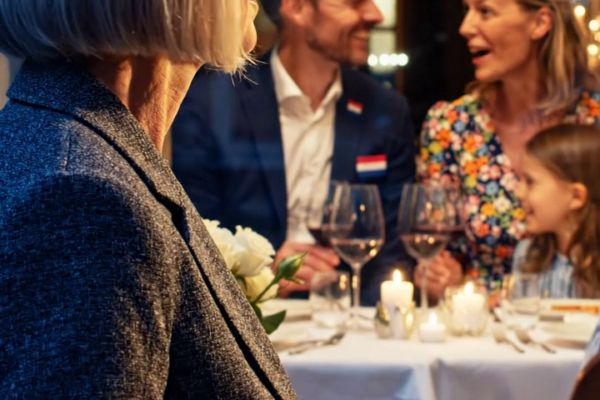 Mijn zoon sms’te: ‘Het diner is geannuleerd’, maar toen ik bij het restaurant aankwam, ontdekte ik dat ze stiekem zonder mij aan het eten waren, en dat ik moest betalen. Ik schreeuwde niet. Ik glimlachte, vroeg de manager even, en bracht een ‘verrassing’ waardoor elke vork in de lucht stopte. – Nieuws