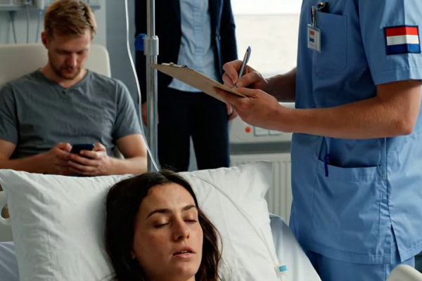 Terwijl ik in coma lag, vertelde mijn vader de dokter dat de familie niet wilde betalen en ondertekende hij een formulier voor weigering van interventie. 72 uur later werd ik wakker, ik huilde niet en ik smeekte niet. Ik zweeg gewoon… en nam een beslissing waardoor hij de prijs binnen 24 uur moest betalen.
